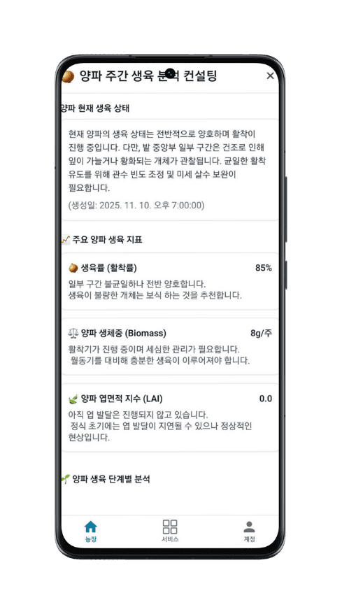 일일 생육 컨설팅